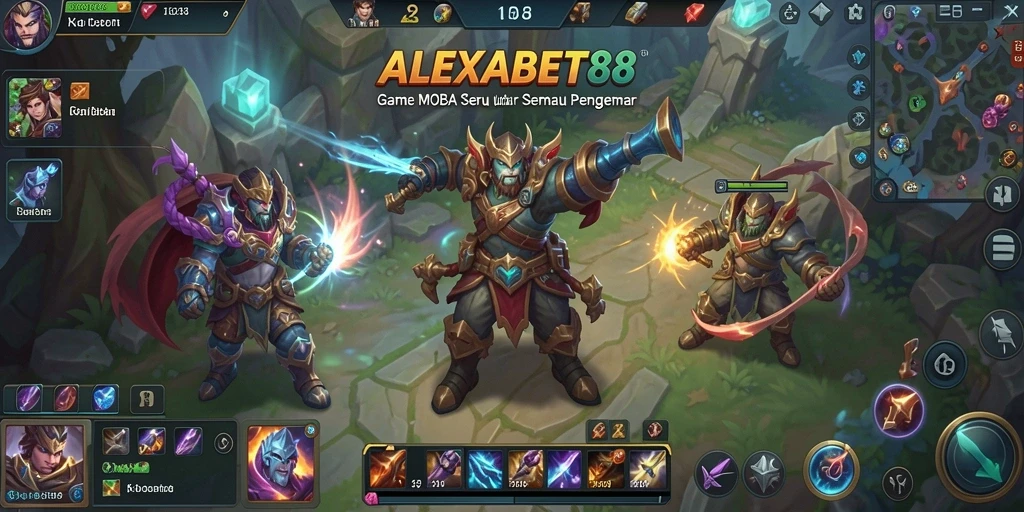 Tampilan menarik dari gameplay ALEXABET88 yang penuh strategi.