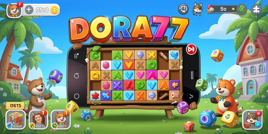 Tampilan gameplay DORA77 yang menggugah selera.