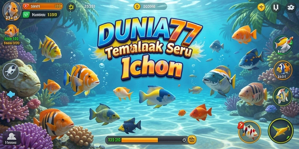 Tampilan gameplay DUNIA77 yang seru dan menegangkan.