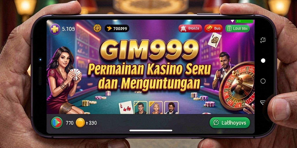 Tampilan gameplay menarik dari GIM999 dengan grafik yang memukau.