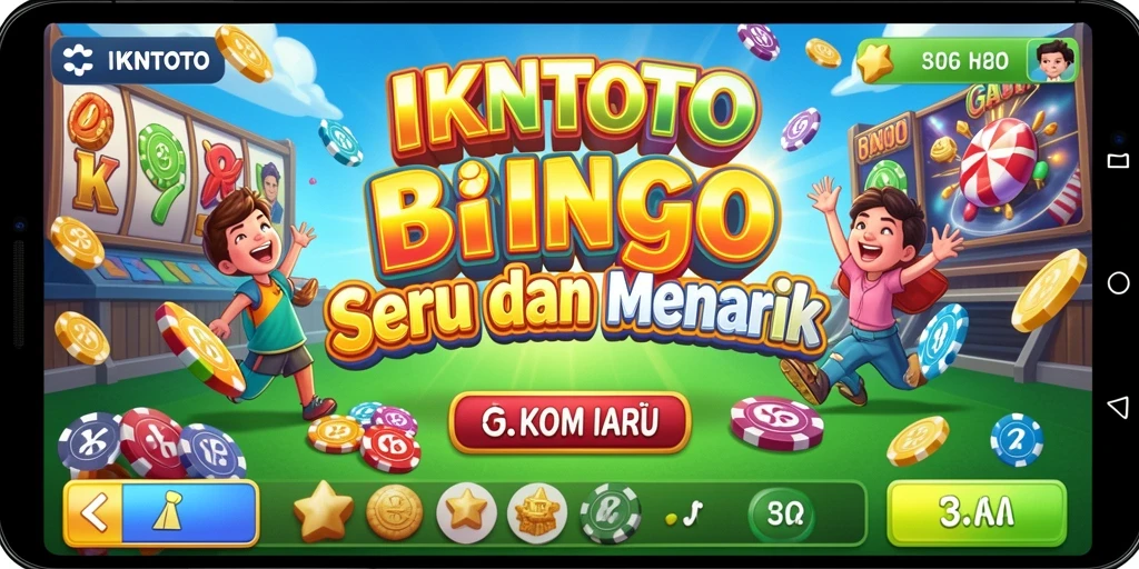 Tampilan screenshot menunjukkan keseruan gameplay bingo.