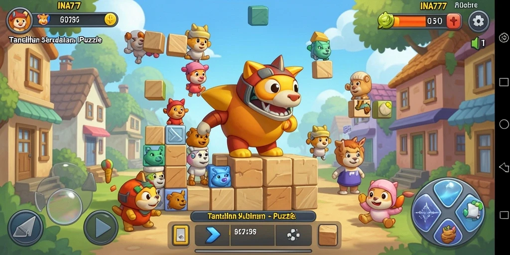 Tampilan menarik dari gameplay <strong>INA777</strong> dengan berbagai tantangan Puzzle.