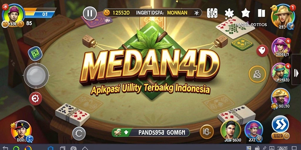 Tampilan screenshot utama MEDAN4D yang menampilkan antarmuka pengguna yang ramah.