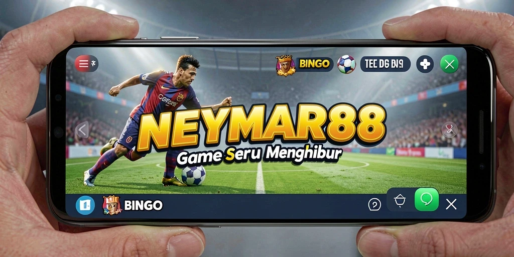 Ilustrasi gameplay Bingo yang seru di NEYMAR88.