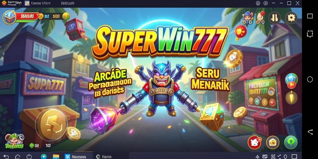 Tampilan gameplay SUPERWIN777 yang seru dan menarik.