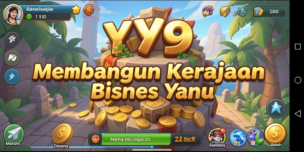 Tampilan gameplay Y89 yang menawan dan penuh strategi Tycoon.